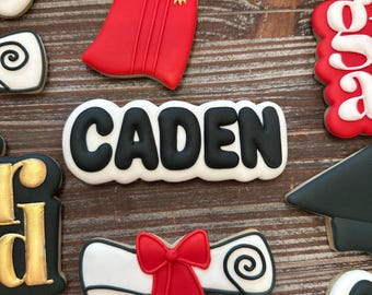 Custom Name Cookie Cutter | Personalized Bubble Font 3D Printed (Food Safe)