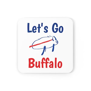 Posavasos Buffalo Cork (cuadrado)