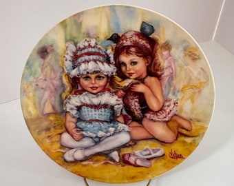 Wedgwood The Recital Mary Vickers Collector Plate Ballet 1984