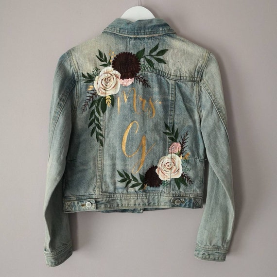 Painted wedding jacket Clearance