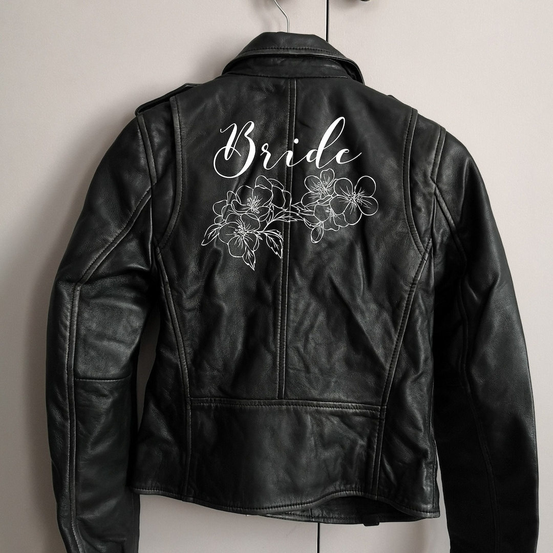 Diy painted leather best sale jacket