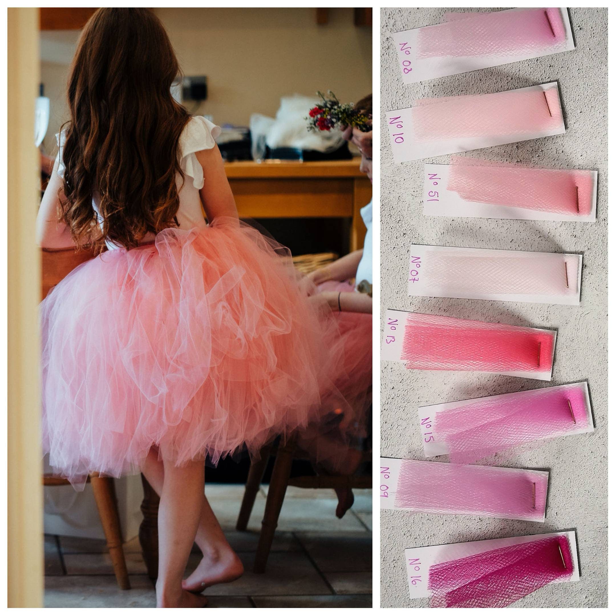 Pink Blush Fuchsia Tulle Tutu Skirt Girls Tutus Tulle Bridesmaid Dress Knee Length Tulle Skirt Flower Girls Dress UK Etsy UK