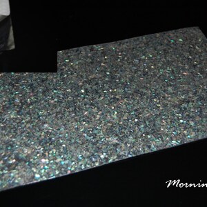Paua Sparkle Enhanced Adhesive Veneer Sheet (9.4&quot; x 5.5&quot; x 0.006&quot; inches)