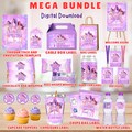 Kpop Demon Hunters Birthday Party Bundle | Editable Canva Labels And Wraps (Digital Download) product logo