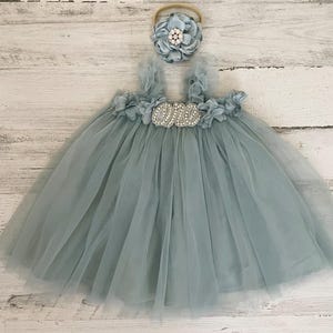 Baby girl tutu 1st birthday one Dress-Boho Baby Girl outfit-vintage Blue Baby 1st Birthday dress-Tutu Dress-birthday baby gift-Cake Smash