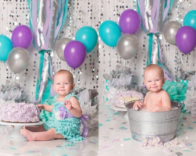 Baby Girls Aqua Lace Dress3 Piece Setaqua Lavender Baby Etsy
