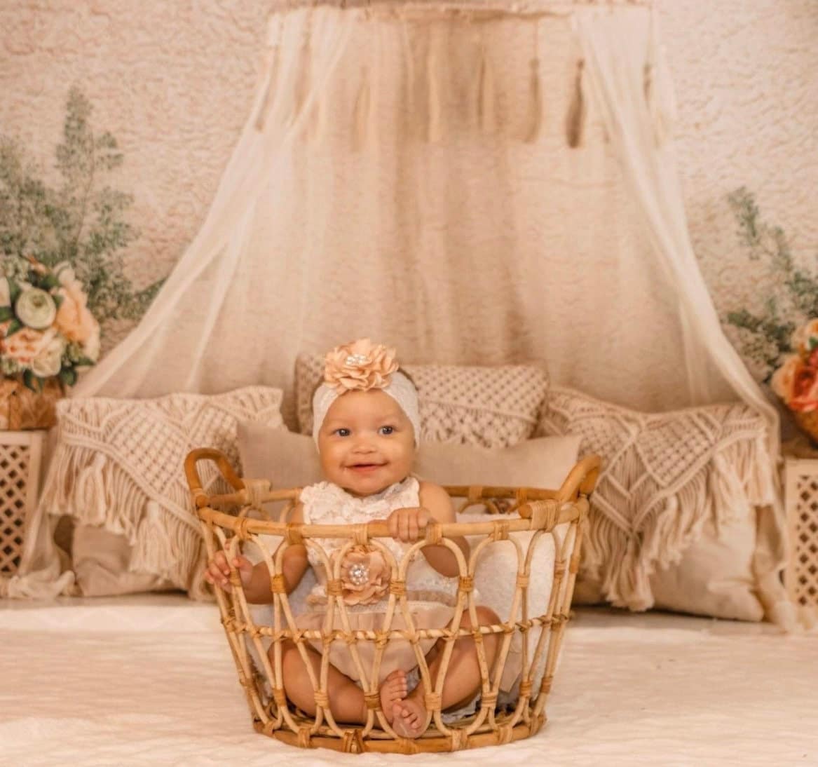 Baby Overalls IMEKIS Boho 1st Birthday Outfit Adorable Backless