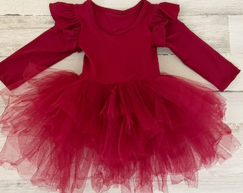 Baby girls red tutu dress-outfit-cake smash outfit-vintage pink tutu-baby girl dress-valentines day baby tutu outfit-baby girl clothes