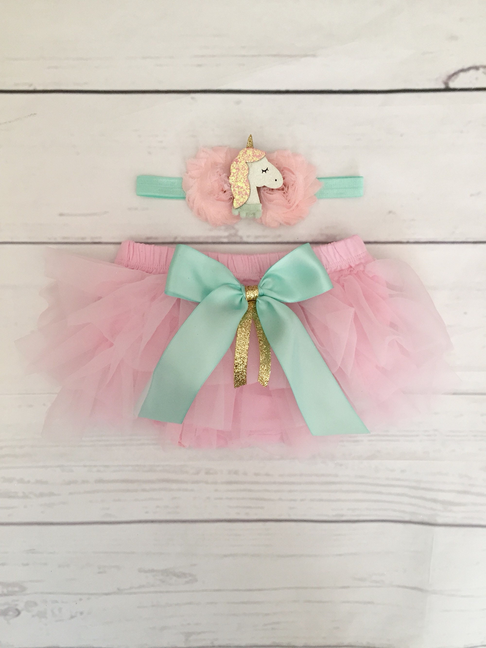 unicorn outfit for 1st birthday