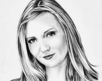 Custom  Portrait Pencil Drawing from your photo, Portrait sketch, Portraits by commission, Portrait Art, Realistic, Personalized gift