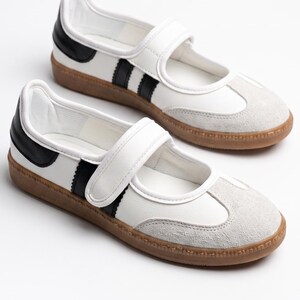 Black White Loafers Women - Etsy display picture 1