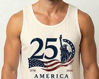250th Anniversary Tank 1776-2026, Patriotic 4th of July Tank