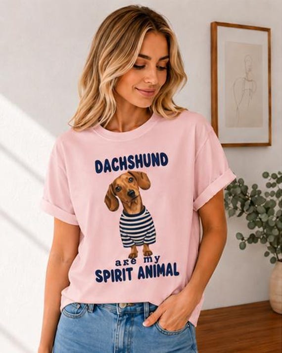 Dachshund Mom Shirt, Sausage Dog Tee, Cute Puppy Wiener Dog Graphic