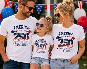 250th Anniversary Shirt 1776-2026, Patriotic 4th of July Tee, Independence Day T shirt, %100 Cotton