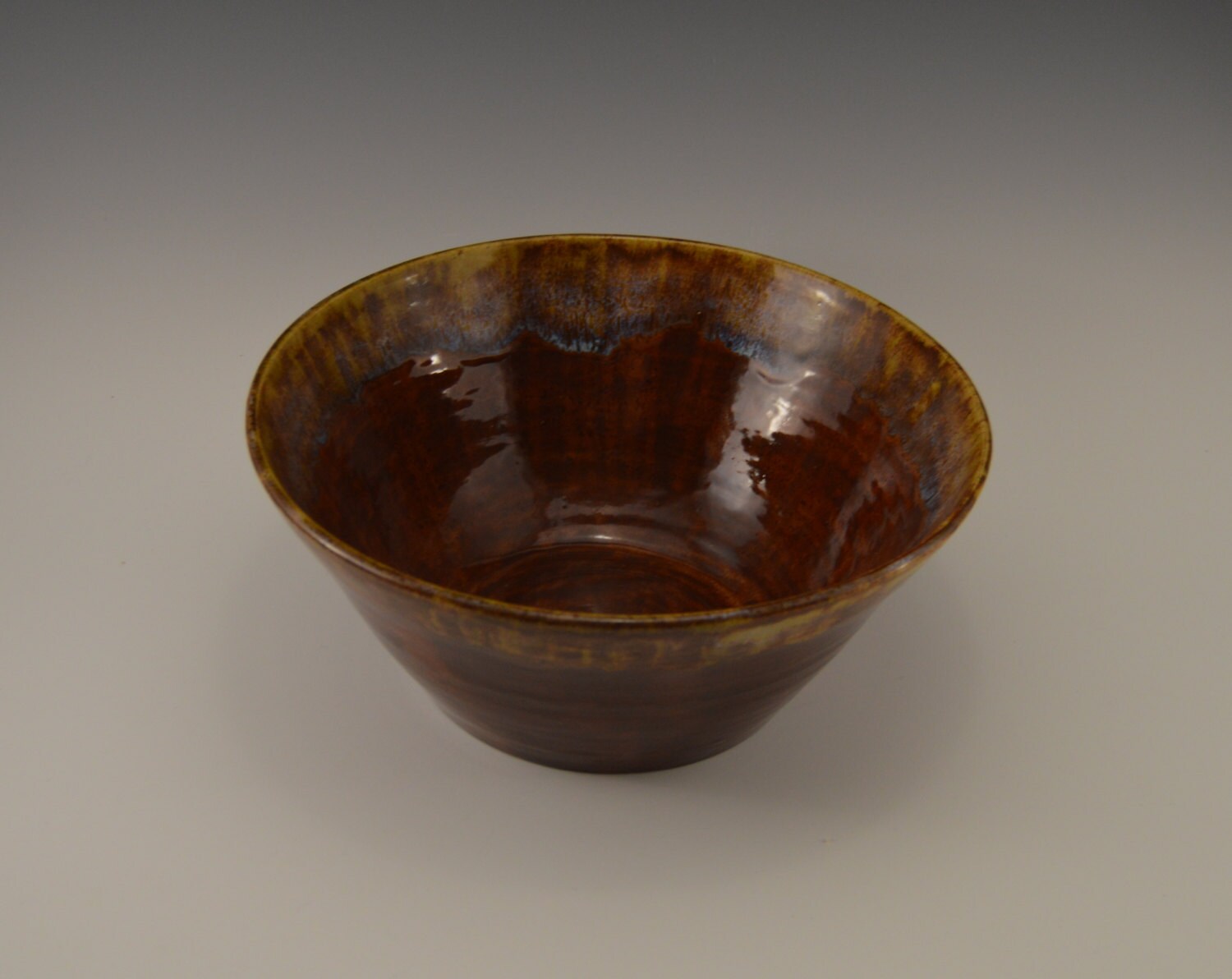 Stoneware salad bowl pottery fruit bowl ceramic serving bowl Etsy