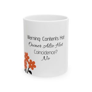 Hot Coffee Warning - Etsy