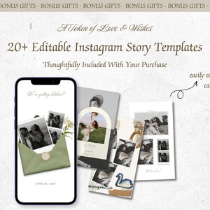 Navy Blue Luxury Wedding Website Template, Elegant Minimal Canva Site Invitation (Digital Download) image 10