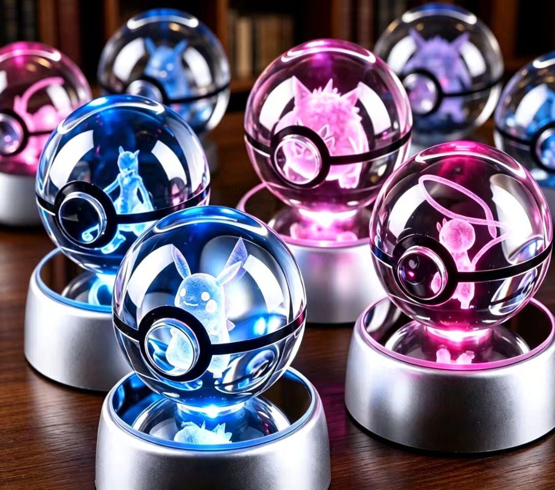 Crystal pokeball - Etsy 日本