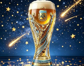 Tazza da birra ispirata al calcio, realizzata a mano, esclusiva per appassionati di sport.