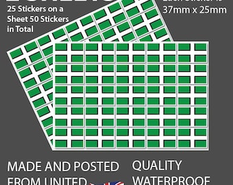 50 Devon Flag Stickers (37x25mm) or 2 Large (150x100mm) Vinyl Decals
