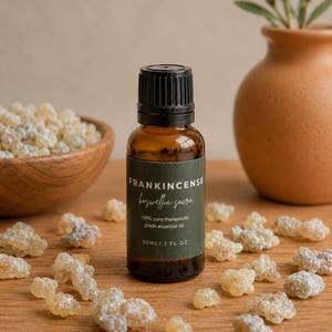 Óleo essencial de olíbano sagrado de Omã | Aroma puro de Boswellia Sacra Hojari