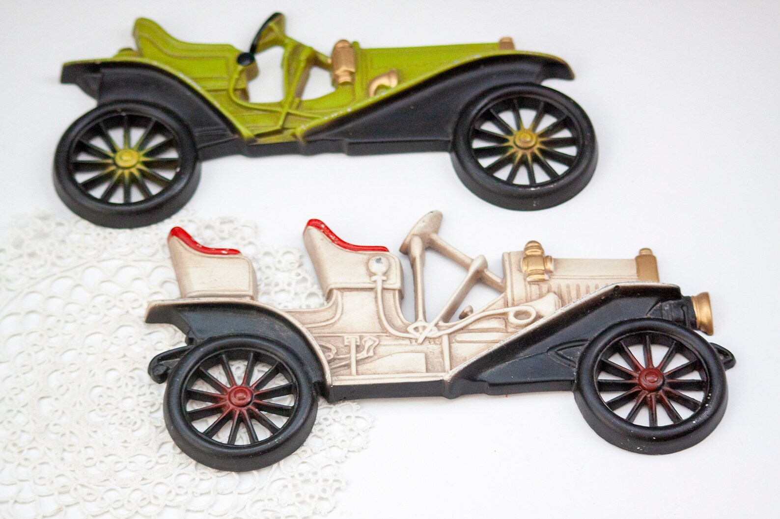 Vintage Midwest Antique Metal Wall Art 2 Cars - Etsy