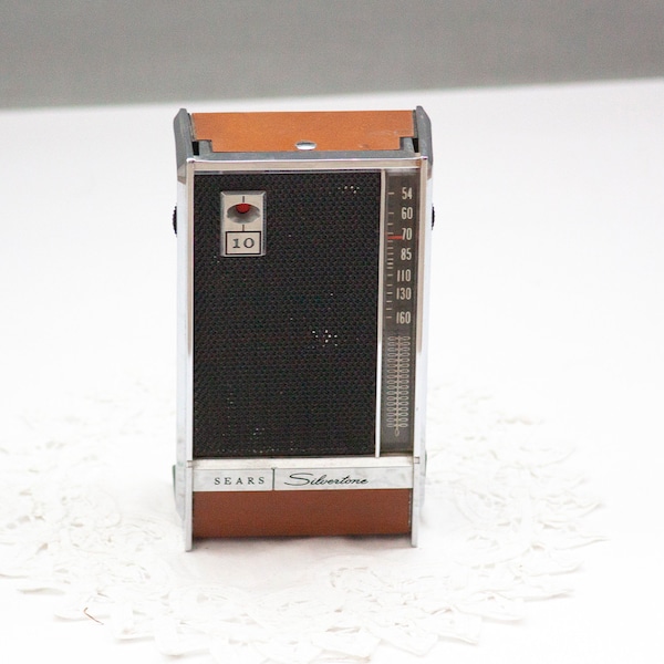 Vintage Vintage Sears Silvertone 10 Transistor Radio