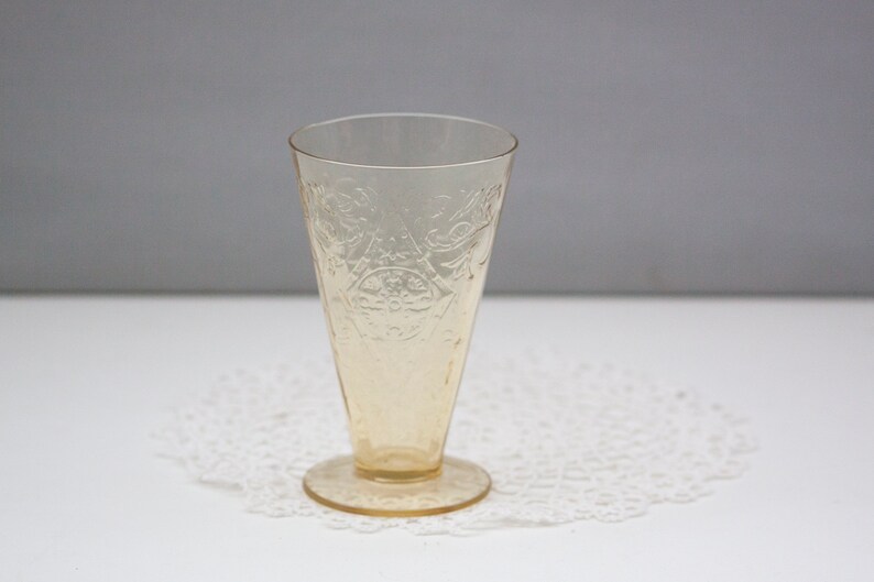 Depression Glass Madrid Amber by Federal Glass Individual Replacement