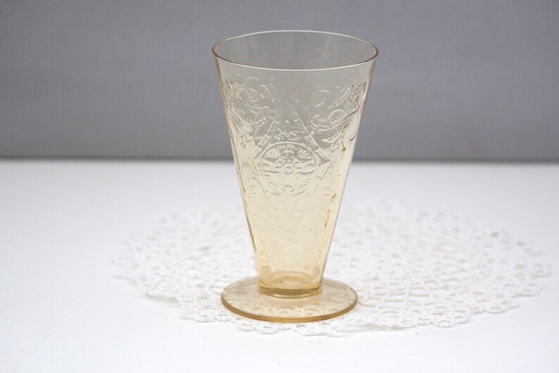 Depression Glass Madrid Amber by Federal Glass Individual Replacement