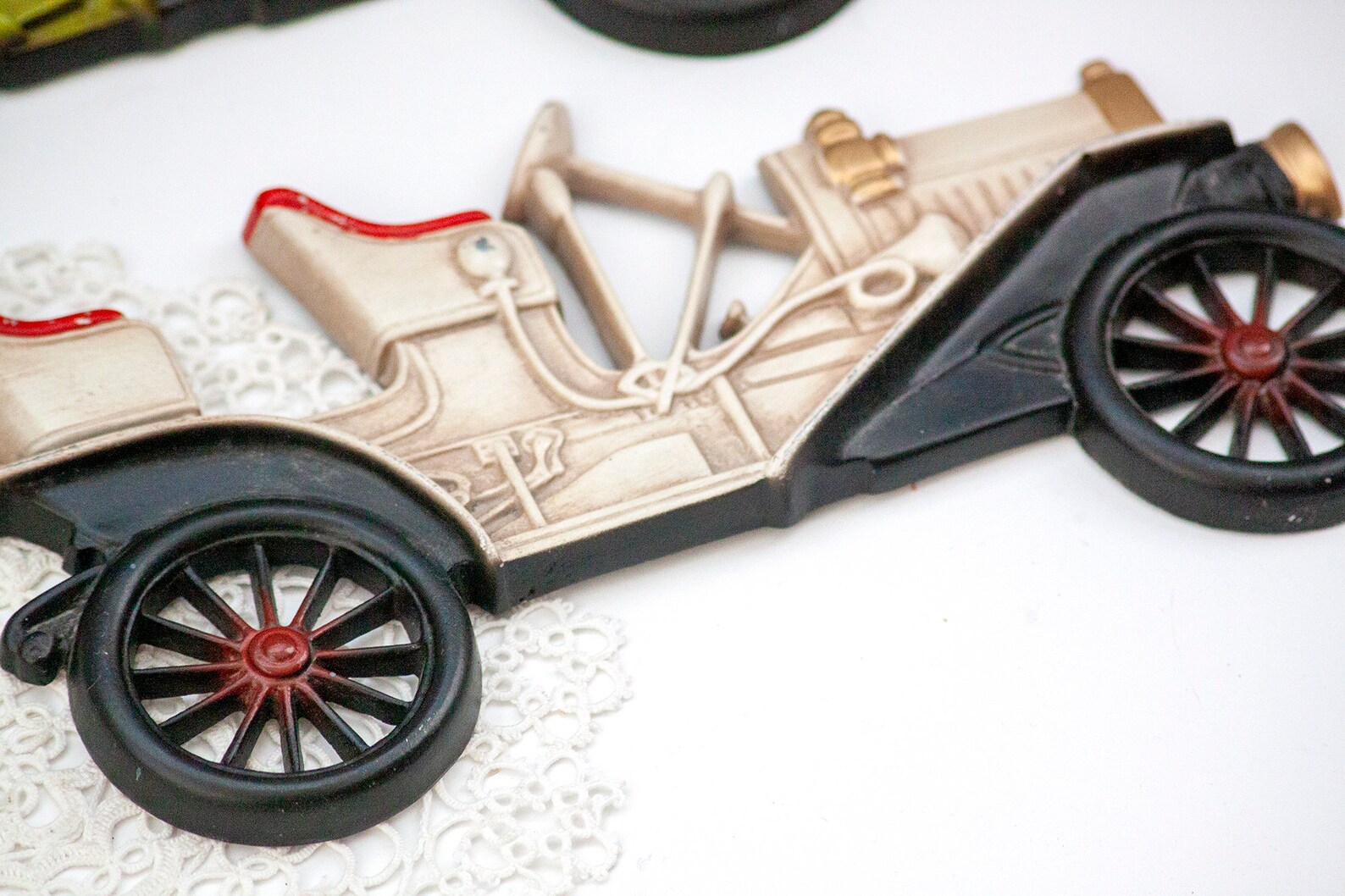 Vintage Midwest Antique Metal Wall Art 2 Cars - Etsy