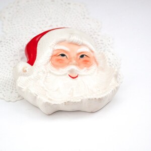 Vintage Santa Tray or Wall Plaque | Norcrest Made in Japan X249