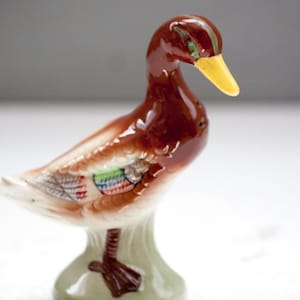 Figura de novedad de la sal o del agitador de pimienta, pato