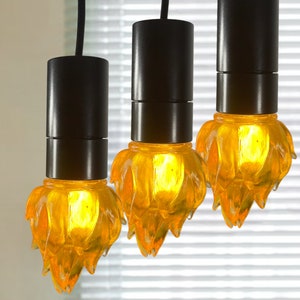 Flame Bulb, Non-flickering 3D Resin Fire, LED Light Bulb, Dimmable, 40W ...