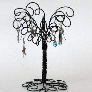 Jewelry Holder Earring Organizer Jewelry Wire Jewelry Holder , Earring, Rings, Bracelets, Organizer, Display afbeelding 1