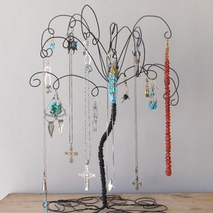 Jewelry Holder Earring Organizer Jewelry Wire Jewelry Tree Stand  Earring, Rings,Bracelets, Organizer, Display