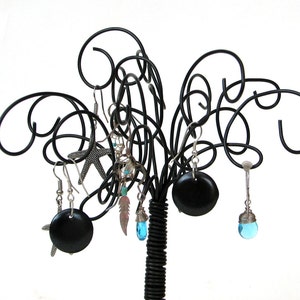 Jewelry Holder Earring Organizer Jewelry Wire Jewelry Holder , Earring, Rings, Bracelets, Organizer, Display afbeelding 3