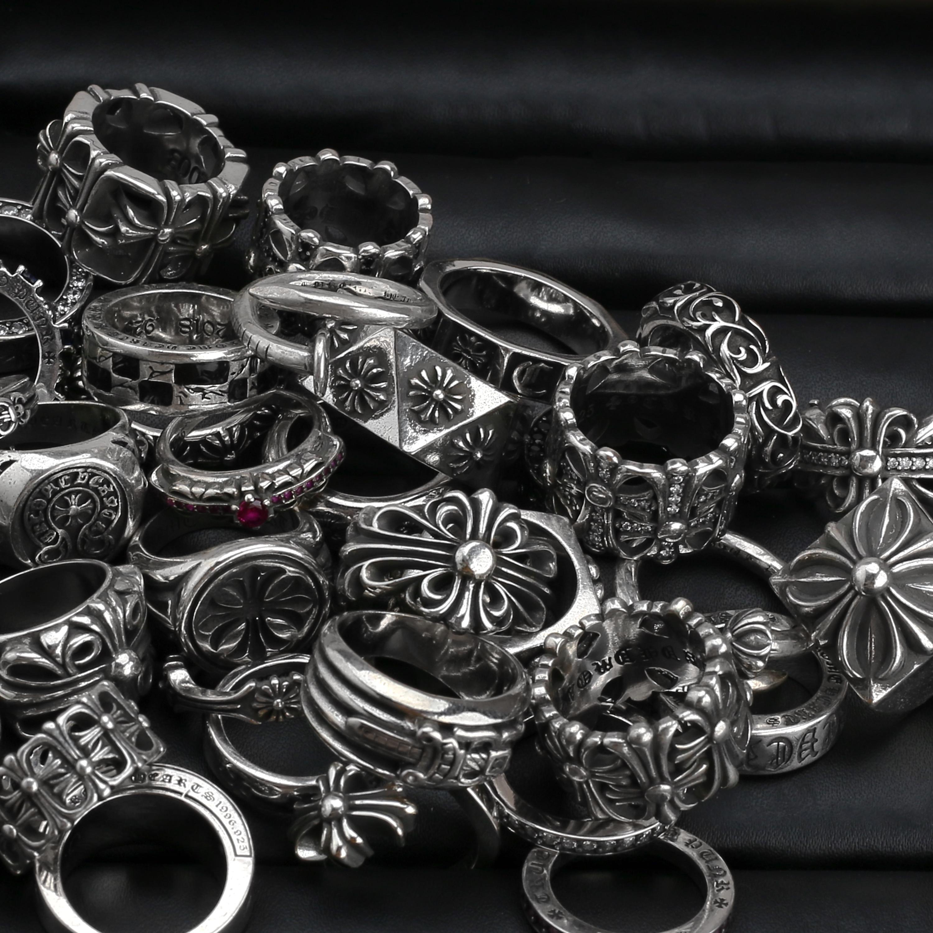 Chrome Hearts Forever Ring - Etsy