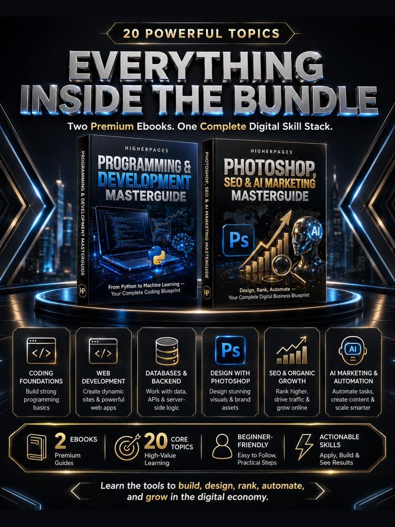 Naucz się kodować 2026 - Python JavaScript SQL React Kompletny przewodnik programowania w formacie PDF zdjęcie 4