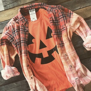 Halloween Pumpkin Themed Comfort Colors Shirt