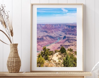 Grand Canyon Photo Print: Arizona Desert Landscape Wall Art