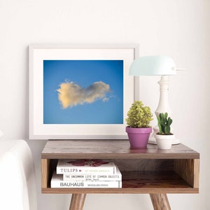 Heart Cloud Photo - Heart in Nature Photo Nursery Wall Art Print - Gift for Boyfriend - Romantic Girlfriend Him Her