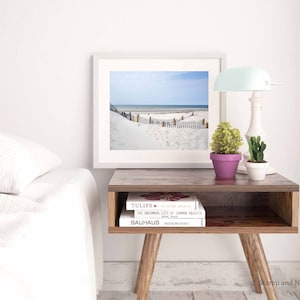 Mayflower Beach Photo - Cape Cod Art Photography Print - Nature Wall Art - White Sand Beach Landscape Photo