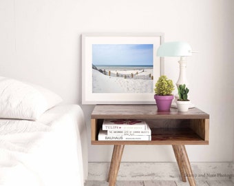 Mayflower Beach Photo - Cape Cod Art Photography Print - Nature Wall Art - White Sand Beach Landscape Photo
