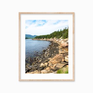 Otter Cove Acadia National Park Photo - Maine Landscape Photography Print - Nature Wall Art - Rocky Coastline Picture