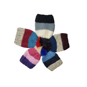 Hand Knit Baby Beanie Hat