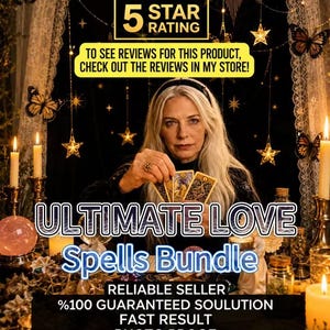 Ultimate Love Bundle : Obsession + Loyalty Binding + Come to Me 3 Powerful Rituals -Same Day Photo Proof Real Witchcraft