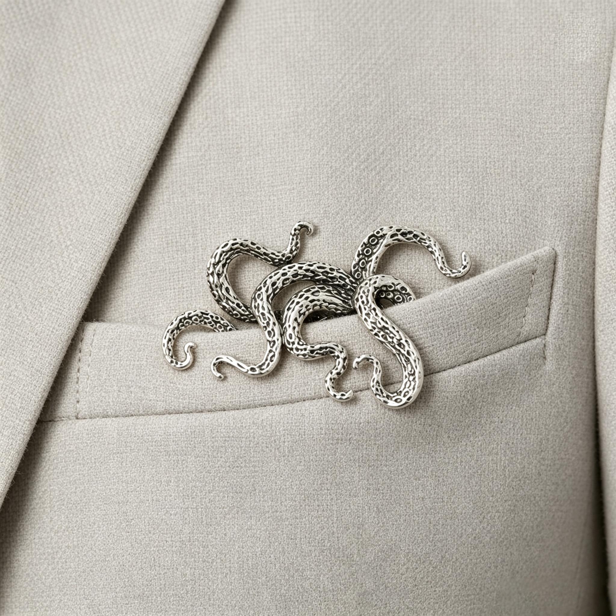 Kraken pocket square - Etsy 日本