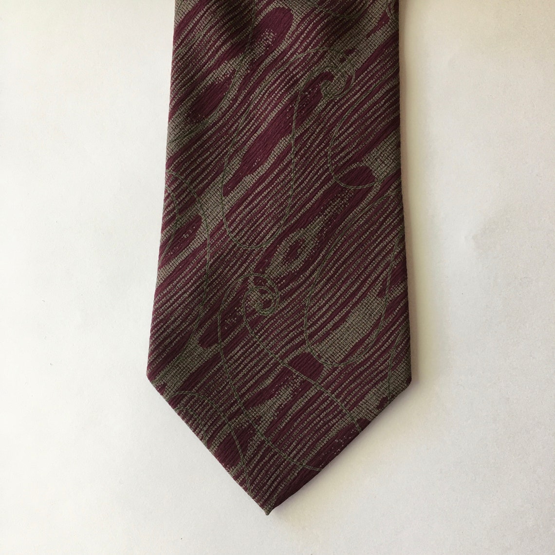 Vintage Giorgio Armani Tie 100% Silk | Etsy