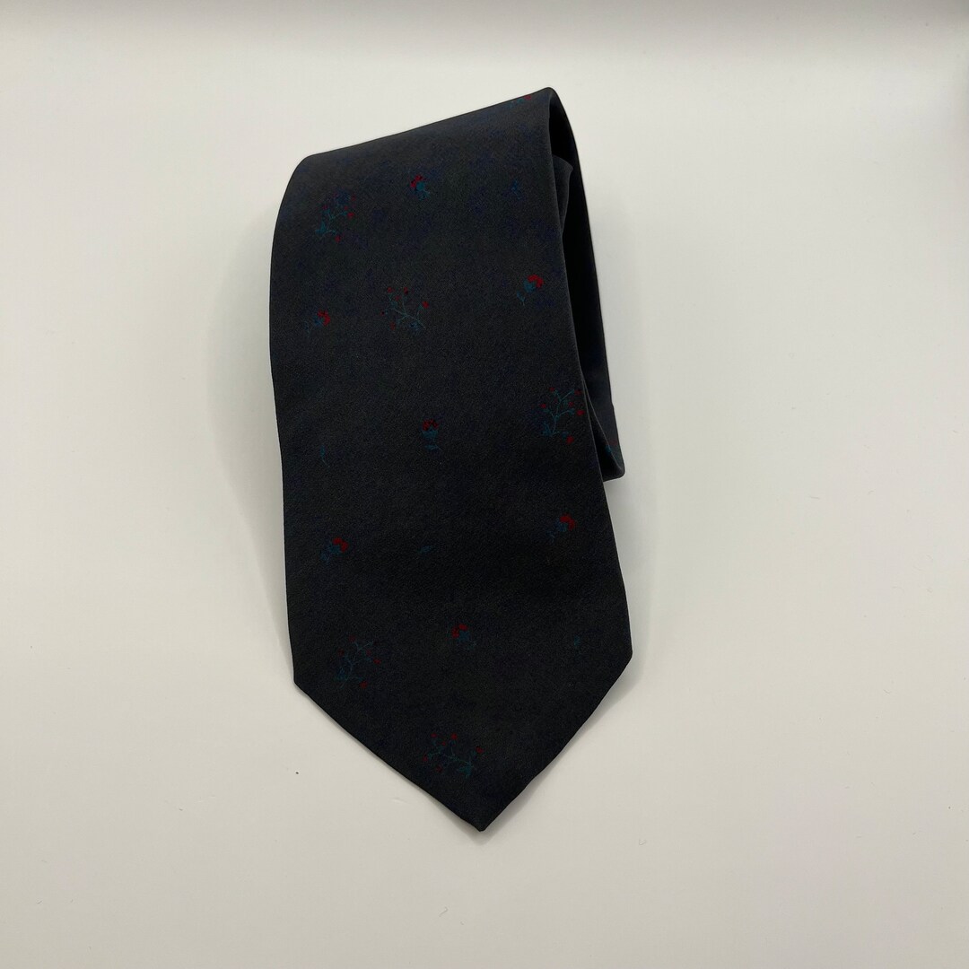 Tie In French Vintage French Silk Tie - Etsy
