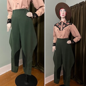 1940s Jodphurs Equestrian Riding Pants L